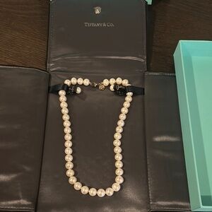 Tiffany & Co. White Classic Necklace